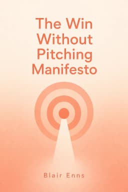 The Win Without Pitching Manifesto