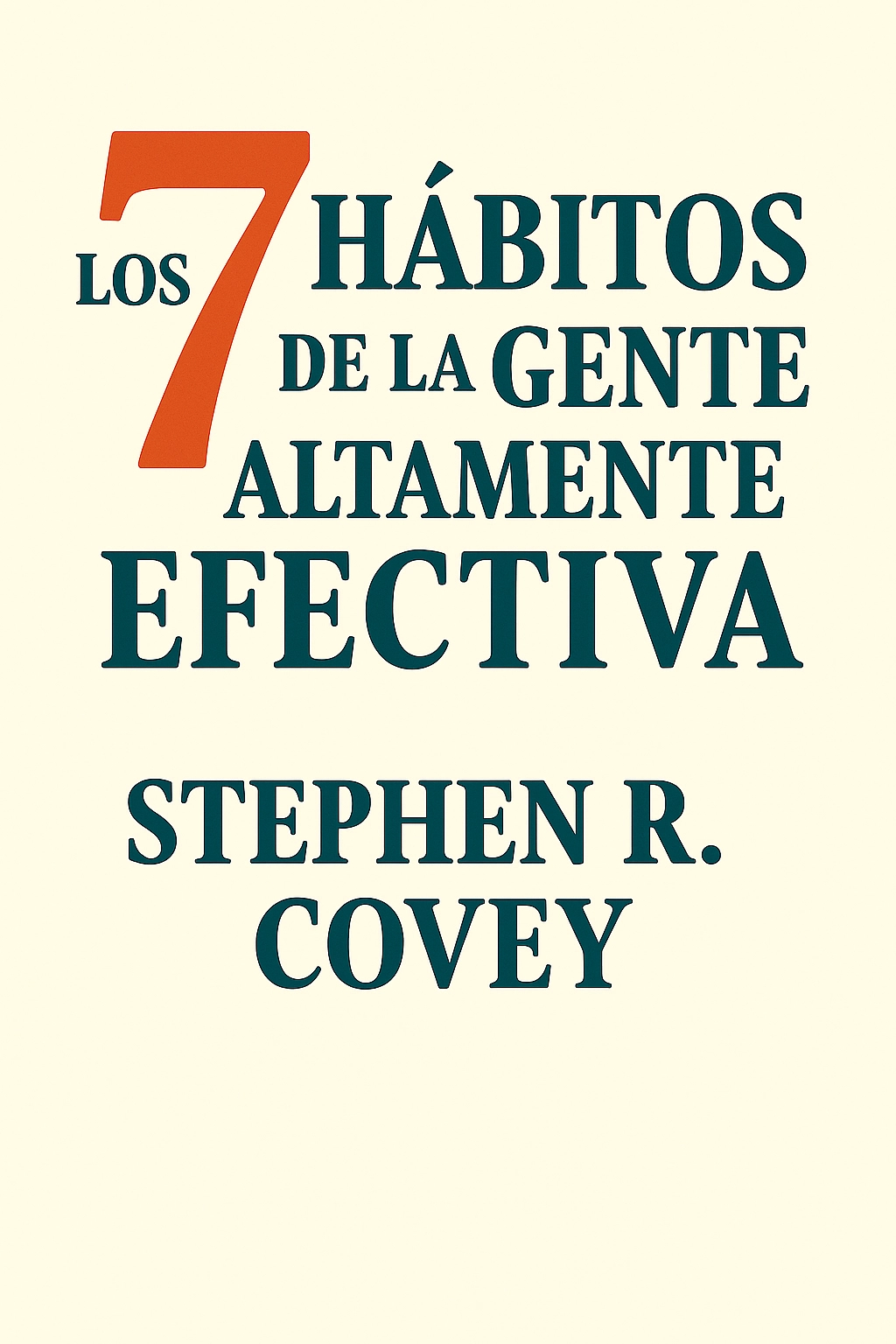 The 7 Habits of Highly Effective People