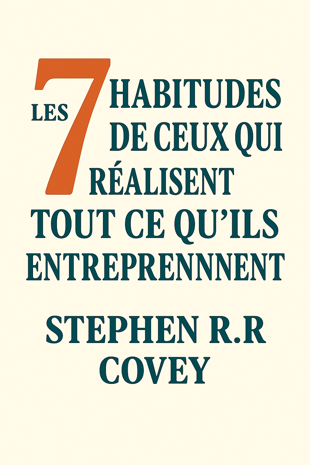 The 7 Habits of Highly Effective People